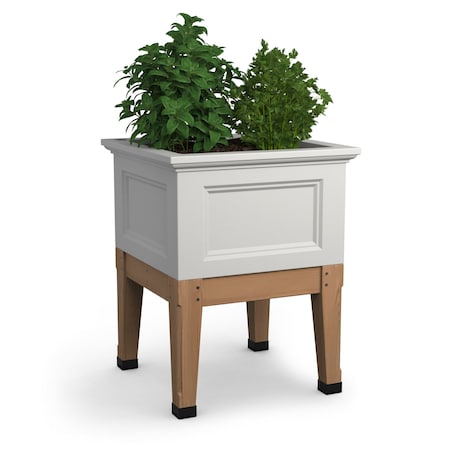 Mayne Fairfield 24x24 Elevated Garden Bed - White 4888-W